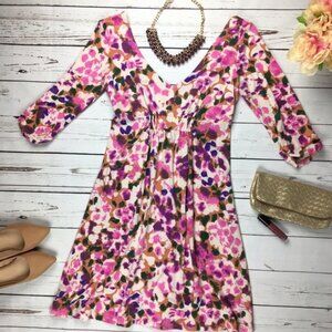 CAbi - Hydrangea Statement Dress #110 "Opposites Attract" - XL - NWOT